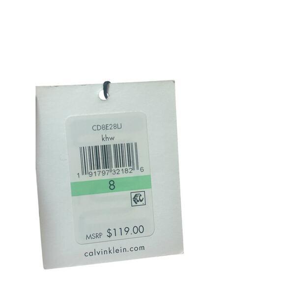 Calvin Klein Women’s Striped Sleeveless Dress - Size 8 - New With Tags - Picture 5 of 8